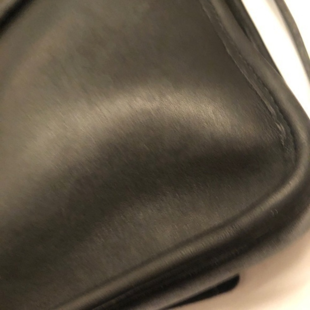 Coach vintage black leather briefcase laptop bag - Picture 12 of 16